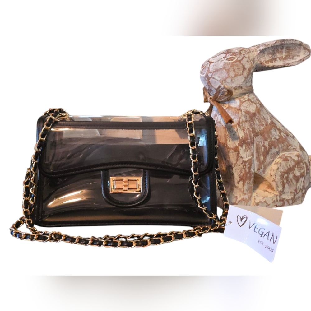 VRGAN Black Chain Crossbody Bag